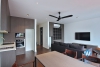 Lake view 2 bedrooms apartment for rent in Xuan Dieu, Tay Ho 
