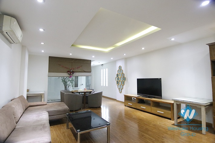 Spacious 2 bedroom apartment for rent in Truc Bach area