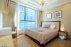 Bright two bedrooms apartment for rent in Vinhome Nguyen Chi Thanh, Dong Da