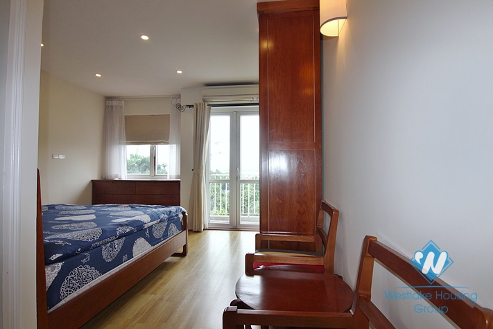 Brand new and lake view apartment for rent in Tay Ho area