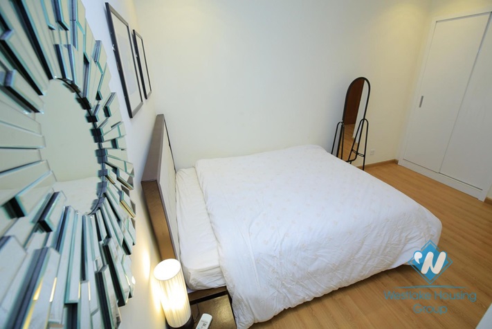 Bright two bedrooms apartment for rent in Vinhome Nguyen Chi Thanh, Dong Da