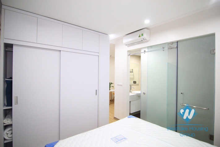 A furnished serviced apartment for rent on Trung Hoa street, Cau Giay District