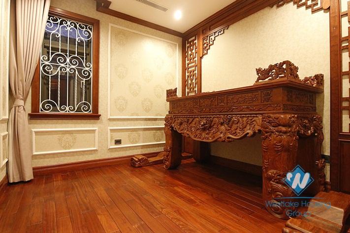 An extremely splendid and spacious villa for rent in Starlake Compound, Tay Ho