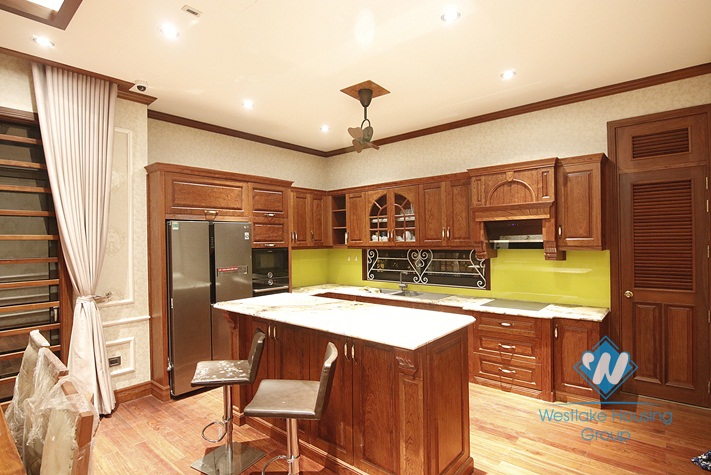 An extremely splendid and spacious villa for rent in Starlake Compound, Tay Ho