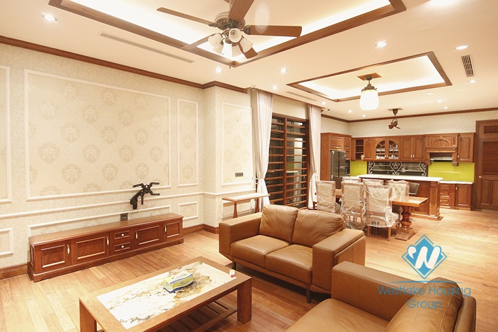 An extremely splendid and spacious villa for rent in Starlake Compound, Tay Ho