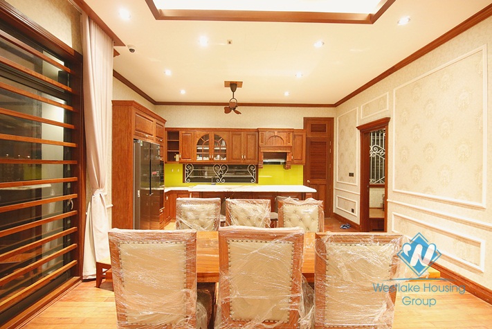 An extremely splendid and spacious villa for rent in Starlake Compound, Tay Ho