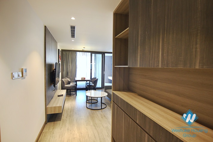 Beautiful apartment in Nguyen Dinh Thi st, near Lotte building for rent 
