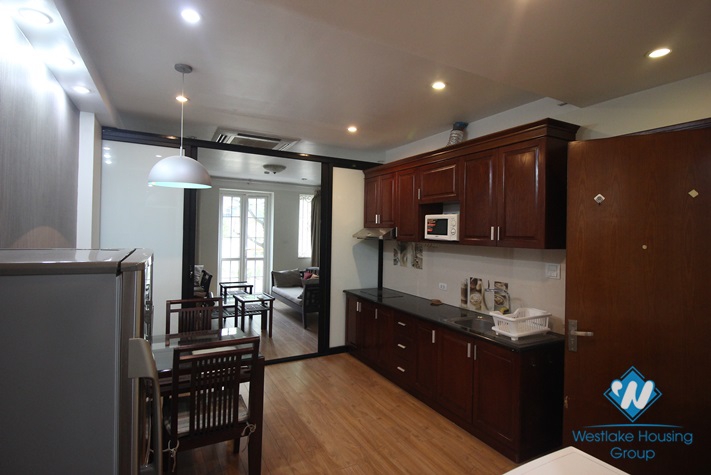 Nice and big size one bedroom apartment for rent in Truc Bach area 