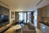 Beautiful apartment in Nguyen Dinh Thi st, near Lotte building for rent 