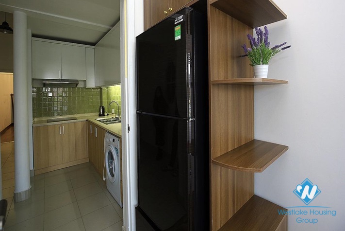 Two bedroom with lake view apartment for lease in Tu Hoa st, Tay Ho
