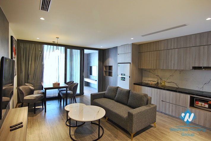 Beautiful apartment in Nguyen Dinh Thi st, near Lotte building for rent 