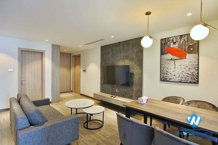 Beautiful apartment in Nguyen Dinh Thi st, near Lotte building for rent 