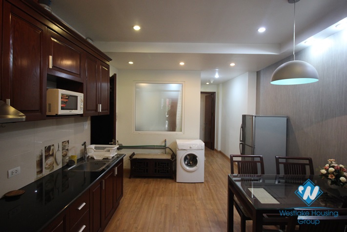 Nice and big size one bedroom apartment for rent in Truc Bach area 
