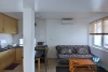 One bedroom for rent in alley 31 Xuan Dieu st, Tay Ho District 