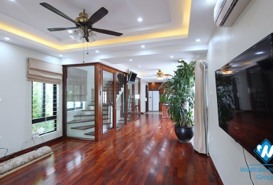 A newly renovated three-bedroom house on Au Co st, Tay Ho district