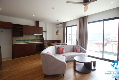 A well-decorated two-bedroom apartment close to Lottle Center Lieu Giai, Ba Dinh, Hanoi