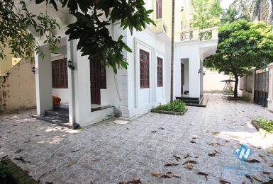 A four-bedroom villa in Ciputra, Tay Ho district with a large yard