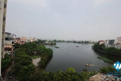 A luxury one-bedroom apartment with lake view in Truc Bach area, Ba Dinh district