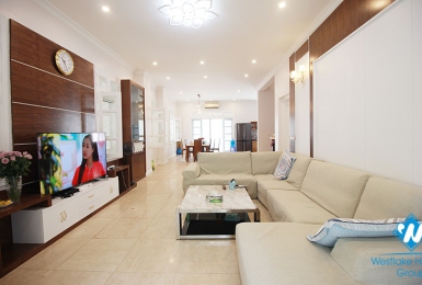 A well-decorated five-bedroom villa in Ciputra, Tay Ho district