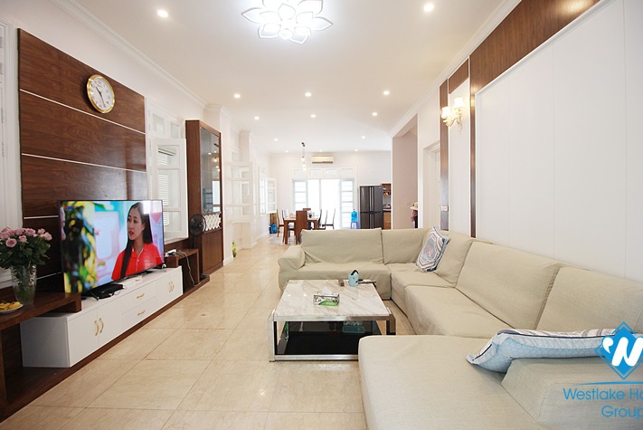 A well-decorated five-bedroom villa in Ciputra, Tay Ho district