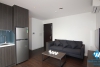 A state-of-the-art and fully furnished one-bedroom apt on Tay Ho street, Tay Ho district