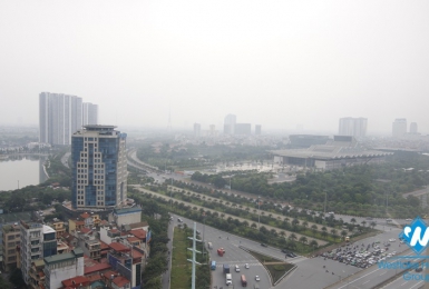 High-end three-bedroom apartment with lake view in D'capital building on Tran Duy Hung st, Cau Giay