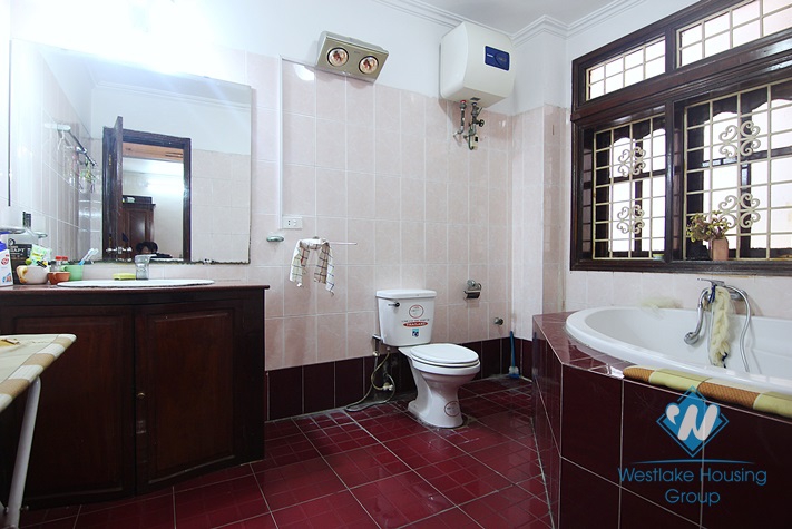 Big house with garage for rent in To Ngoc Van street, Tay Ho