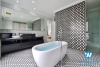 Brand new four-bedroom villa with luxurious furniture for rent at Vinhome Riverside Long Bien