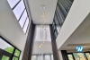 Brand new four-bedroom villa with luxurious furniture for rent at Vinhome Riverside Long Bien