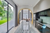 Brand new four-bedroom villa with luxurious furniture for rent at Vinhome Riverside Long Bien