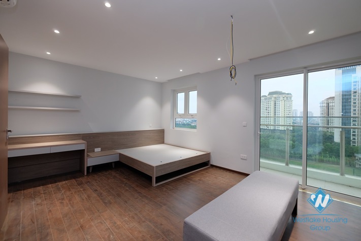 A newly-built 3 bedroom apartment for rent in Ciputra L Tower