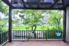 Cosy house with large yard and garden for lease in Xuan Dieu street, Tay Ho, Hanoi