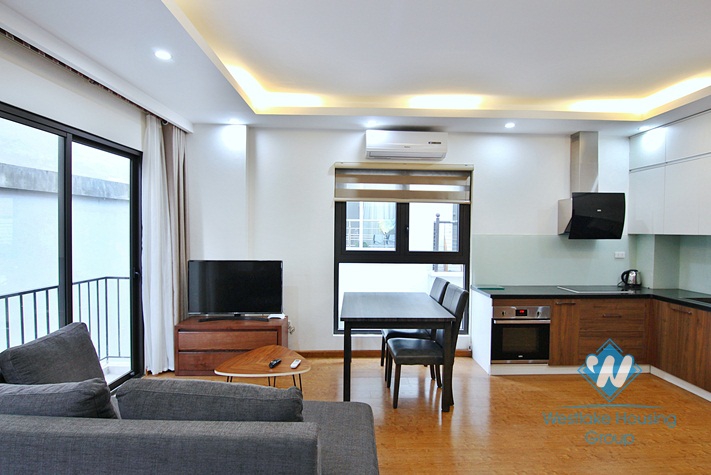 A spacious studio apartment for rent in To Ngoc Van, Tay Ho, Ha Noi