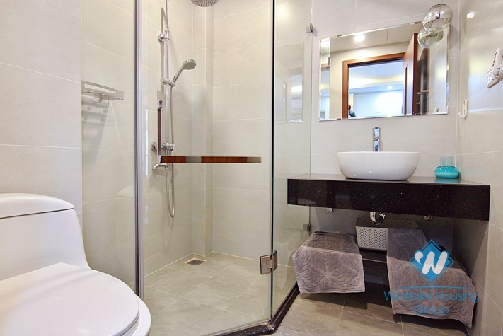 A spacious studio apartment for rent in To Ngoc Van, Tay Ho, Ha Noi