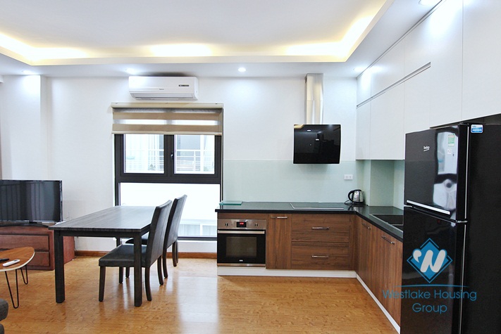 A spacious studio apartment for rent in To Ngoc Van, Tay Ho, Ha Noi