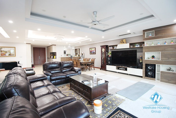 Splendid 4 bedroom apartment for rent in Ciputra Condo Apartment Building