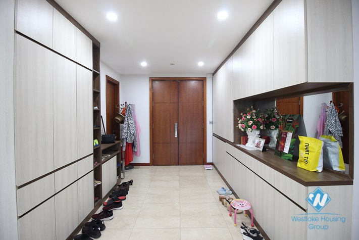 Splendid 4 bedroom apartment for rent in Ciputra Condo Apartment Building