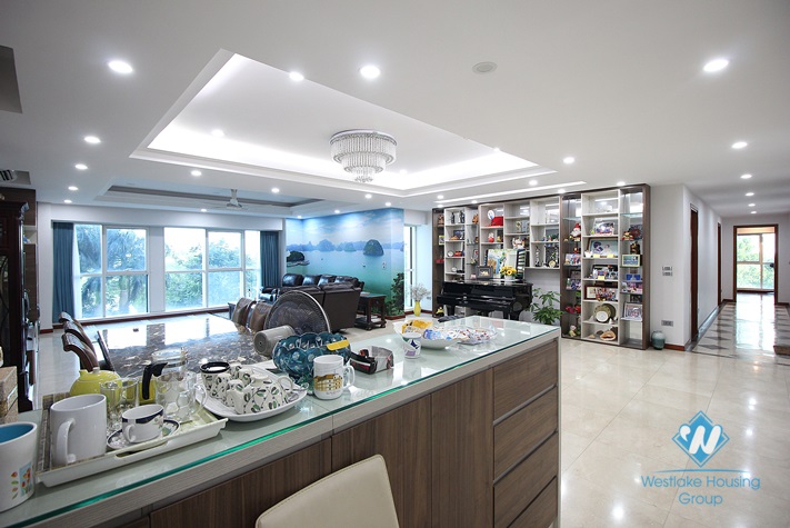 Splendid 4 bedroom apartment for rent in Ciputra Condo Apartment Building