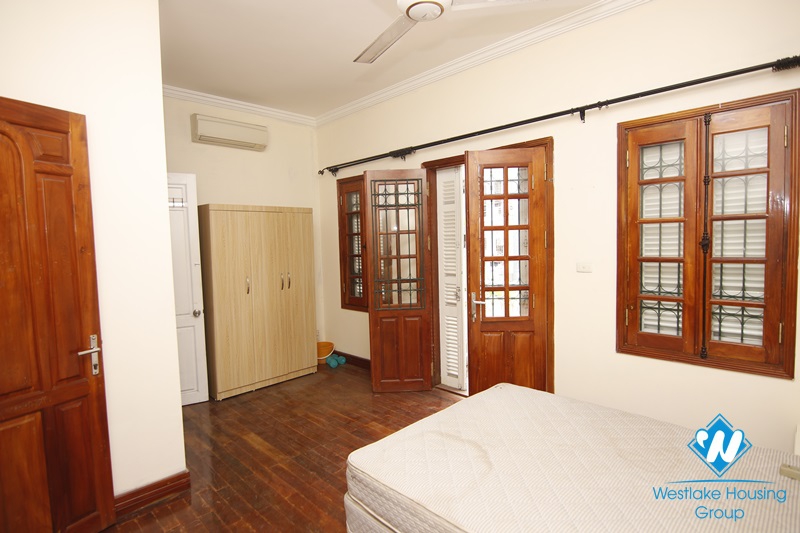 Spacious 4-bedroom house for rent in Doi Can, Ba Dinh