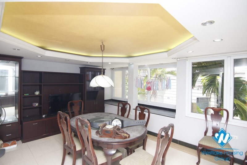 Spacious 4-bedroom house for rent in Doi Can, Ba Dinh