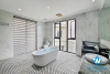 Brand new four-bedroom villa with luxurious furniture for rent at Vinhome Riverside Long Bien