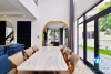 Brand new four-bedroom villa with luxurious furniture for rent at Vinhome Riverside Long Bien