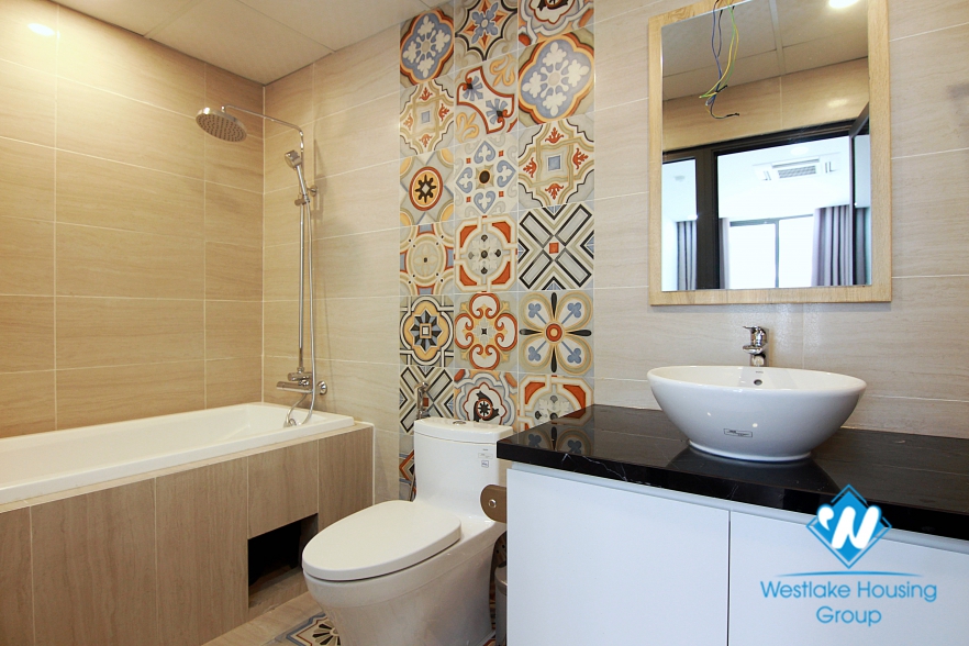 An affordable price for a modern 2 bedroom apartment for rent in Tay Ho District