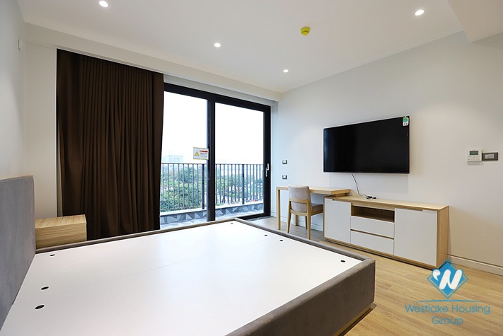 Amazing view apartment with 2 bedrooms for rent in Truc Bach area, Ba Dinh District 