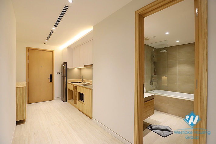 Amazing view apartment with 2 bedrooms for rent in Truc Bach area, Ba Dinh District 