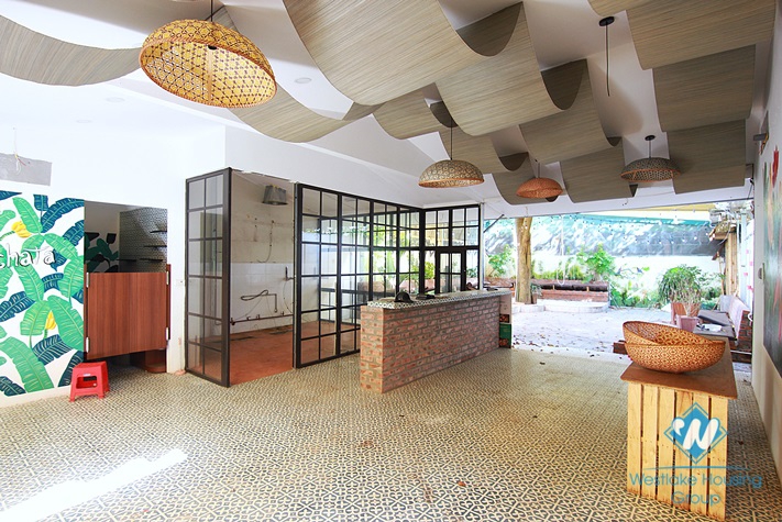 Nice space for open Restaurant or small Bar in Tay Ho area 