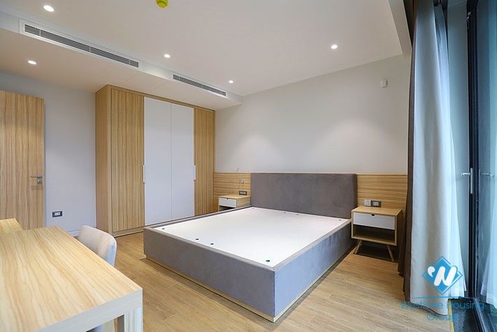 Amazing view apartment with 2 bedrooms for rent in Truc Bach area, Ba Dinh District 