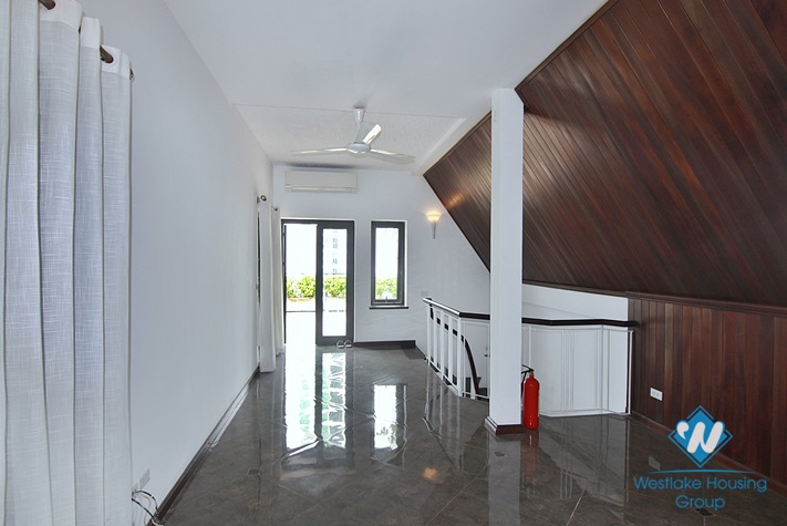 Beautiful 4 bedrooms with big balcony apartment for rent in Tay Ho District 