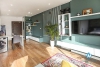 Studio Apartment with lovely texture for rent in El Dorado Lac Long Quan