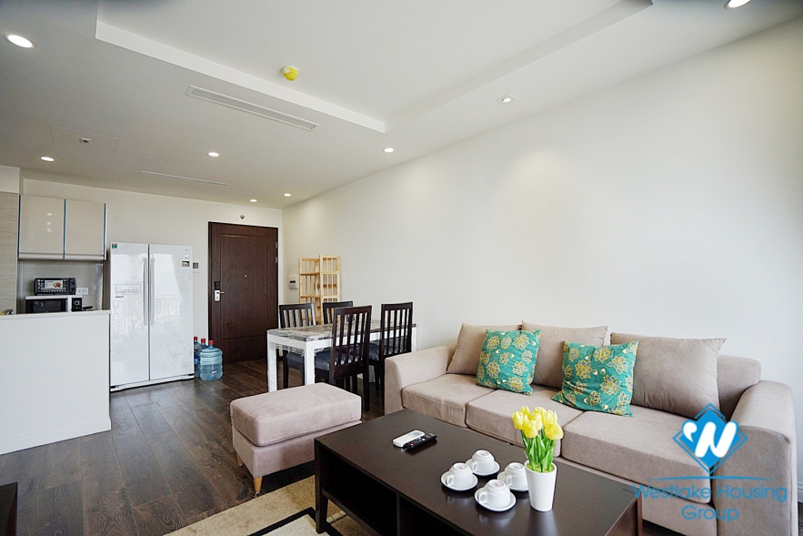 Brand new lake view 2 bedroom apartment for rent in HDI tower Hai Ba Trung